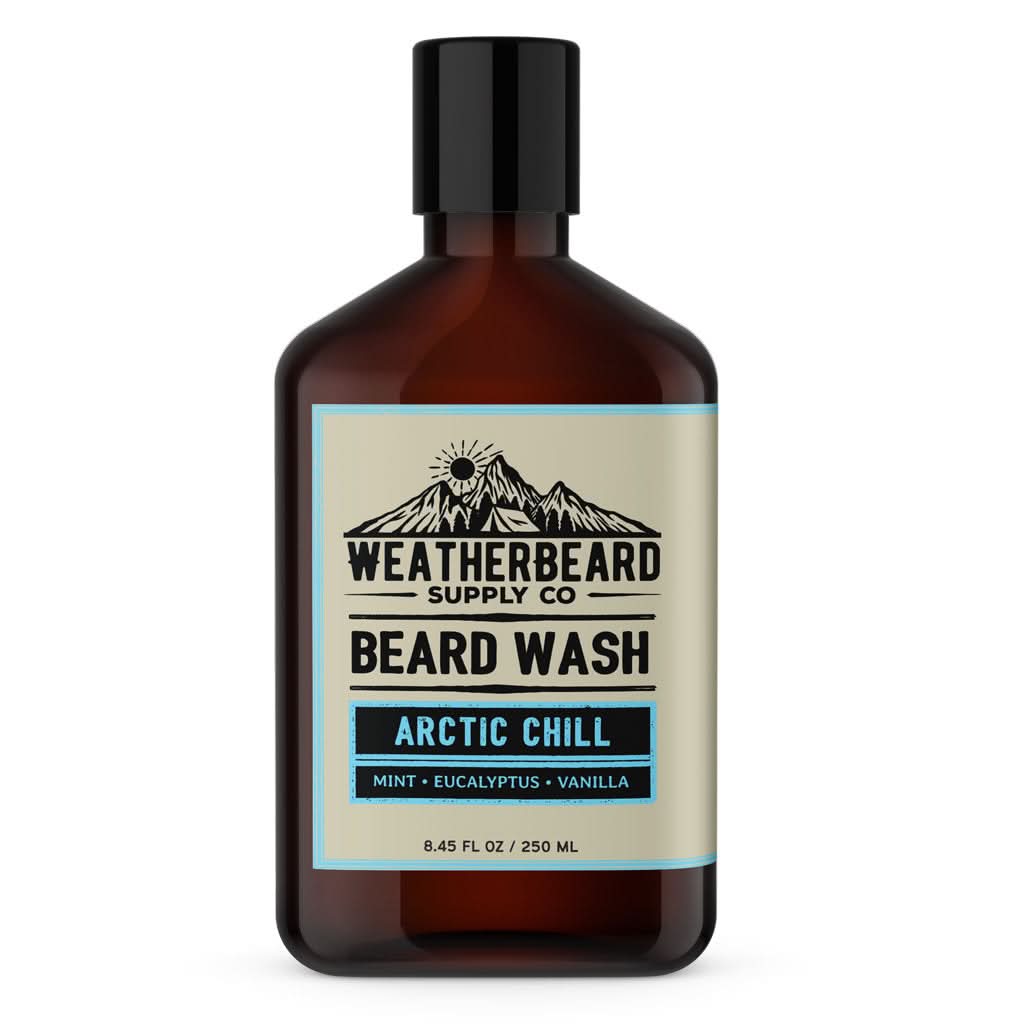 Arctic Chill Beard Wash - Mint, Eucalyptus, Vanilla