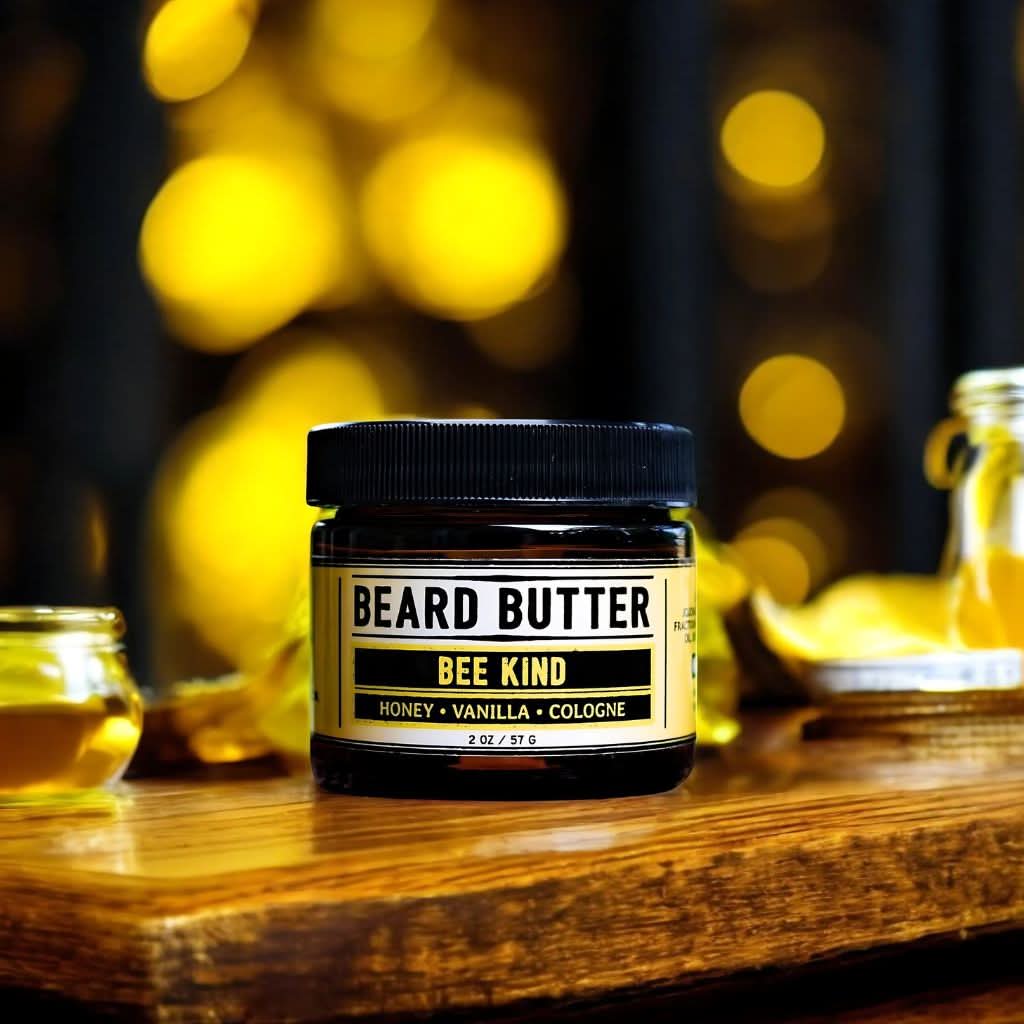 Bee Kind Beard Butter - Honey, Vanilla, Cologne (Limited Edition)