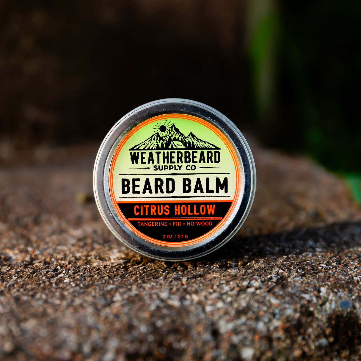 Citrus Hollow Beard Balm - Tangerine, Fir, Ho Wood (Limited Edition)