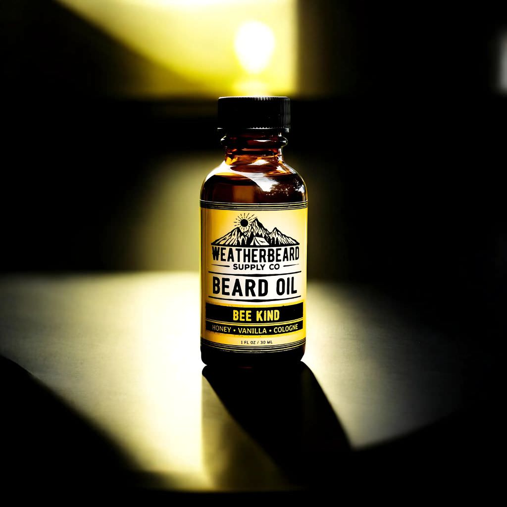 Bee Kind Beard Oil - Honey, Vanilla, Cologne (Limited Edition)