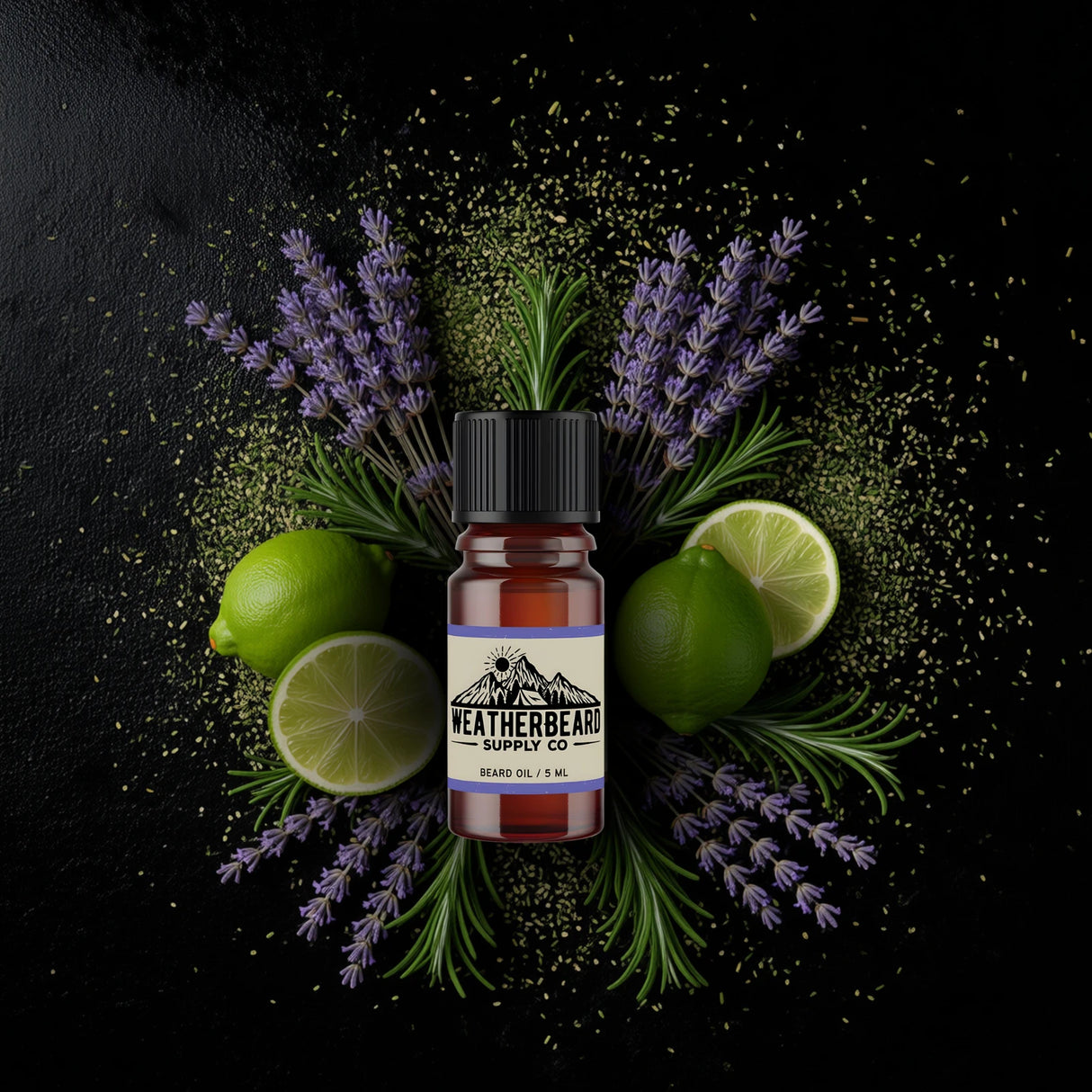 Northern Wind Beard Oil - Bergamot, Cedar, Lavender