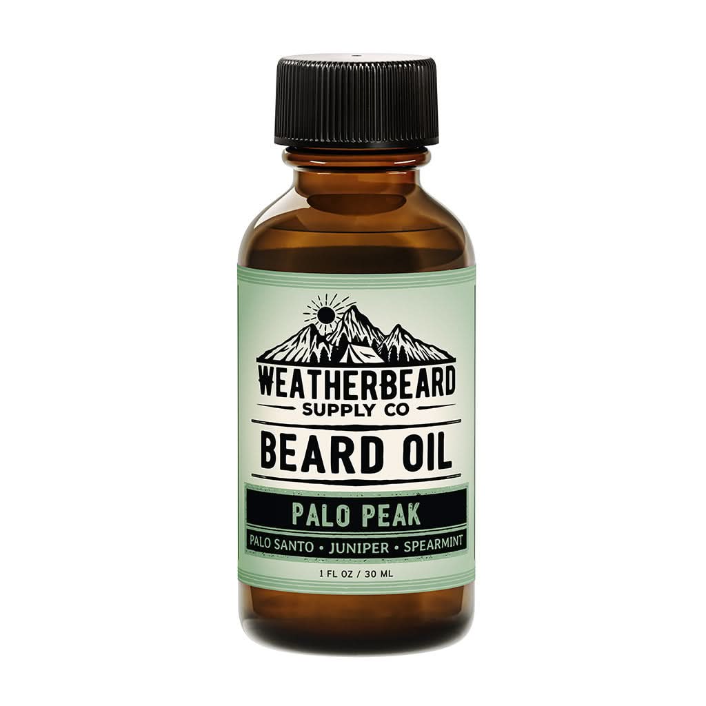 Palo Peak Beard Oil - Palo Santo, Juniper, Spearmint (Limited Edition)