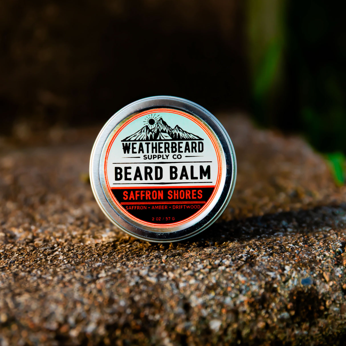 Saffron Shores Beard Balm - Saffron, Amber, Driftwood (Limited Edition)