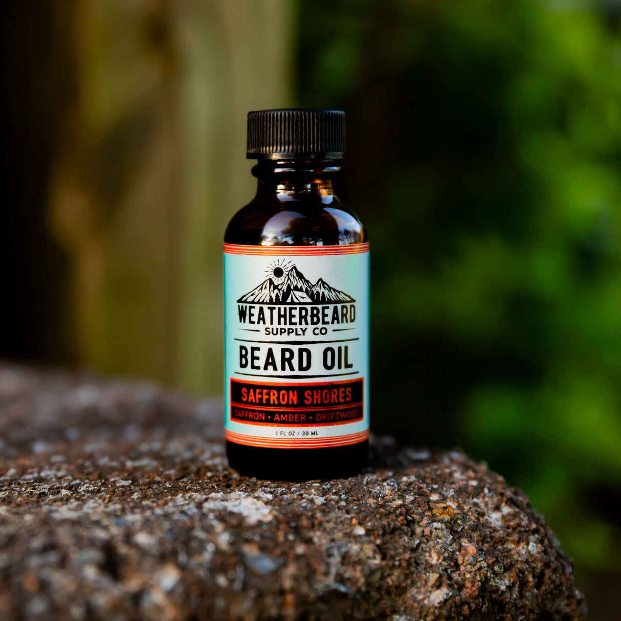 Saffron Shores Beard Oil - Saffron, Amber, Driftwood (Limited Edition)