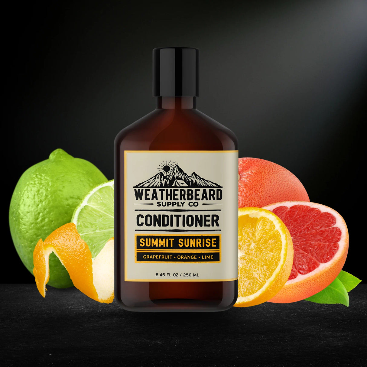 Summit Sunrise Beard Conditioner - Grapefruit, Orange, Lime