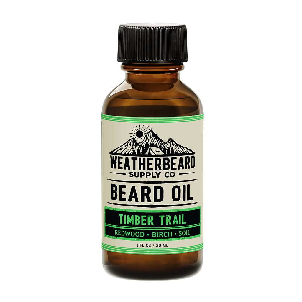 Timber Trail Beard Oil - Redwood, Birch, Soil