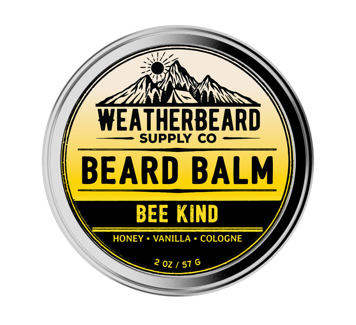 Bee Kind Beard Balm - Honey, Vanilla, Cologne (Limited Edition)