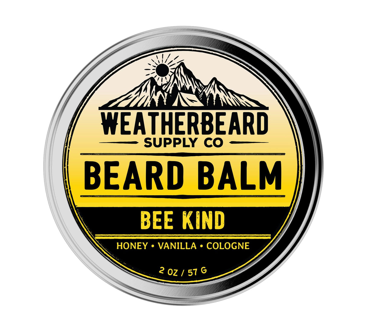 Bee Kind Beard Balm - Honey, Vanilla, Cologne (Limited Edition)