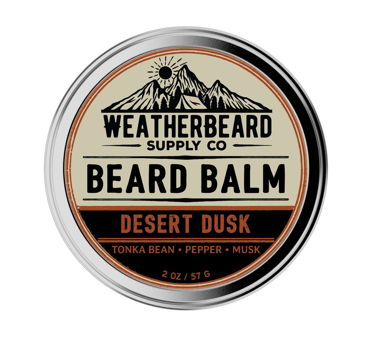 Desert Dusk Beard Balm - Tonka Bean, Pepper, Musk