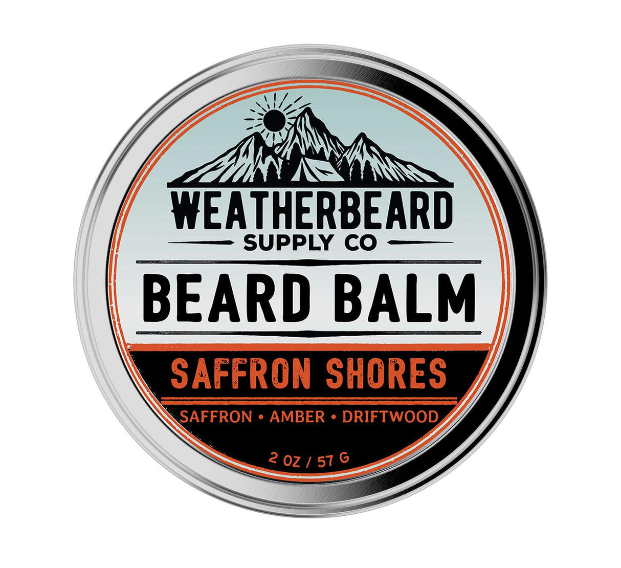 Saffron Shores Beard Balm - Saffron, Amber, Driftwood (Limited Edition)