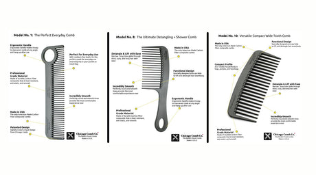 Why Carbon Fiber Beard Combs Are the Best Tool for Beard Grooming