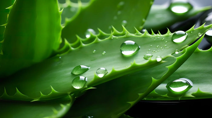 Close up of Aloe Vera stems