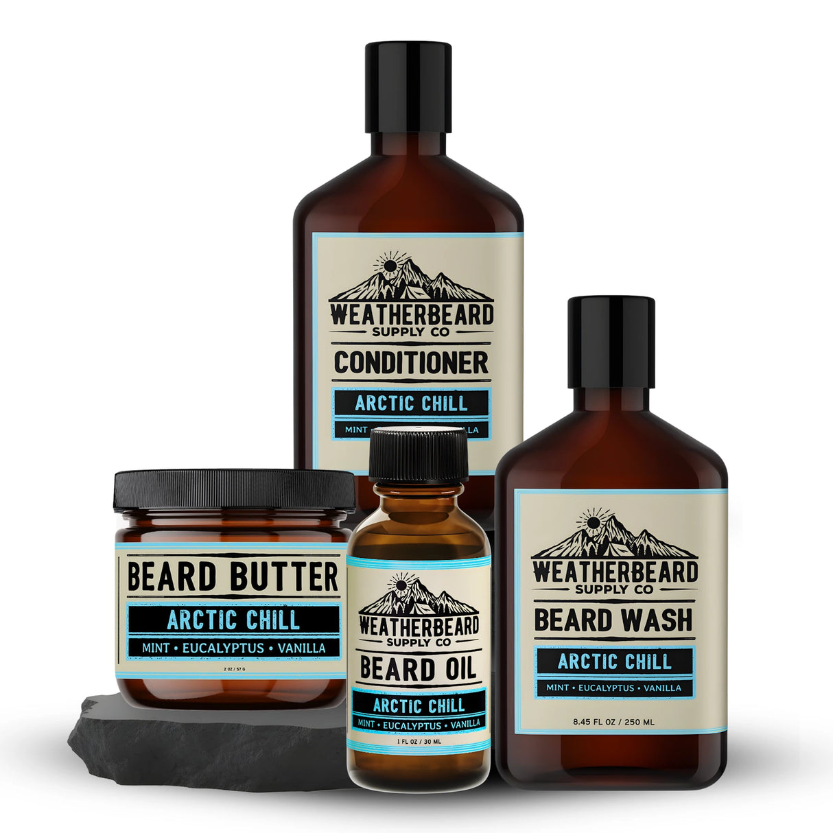 Beard Wash & Conditioner Bundle + Oil & Butter