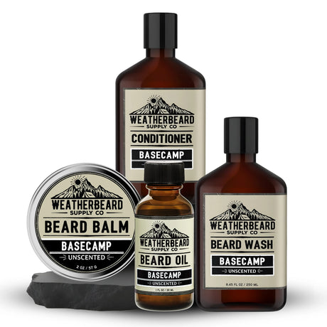 Beard Wash & Conditioner Bundle + Oil & Balm