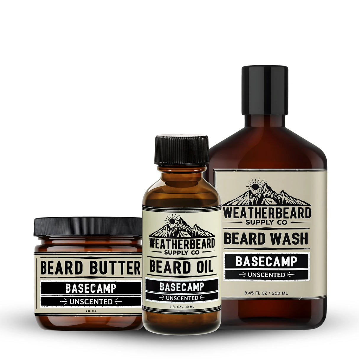 Beard Wash, Oil, & Butter Bundle