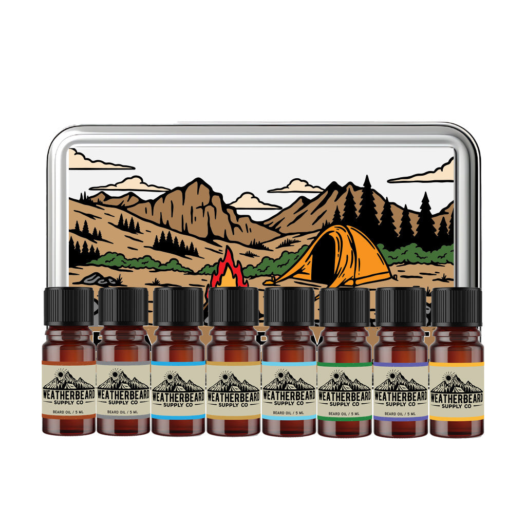 8 Pack Beard Oil Sample Kit