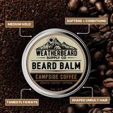 Campside Coffee Beard Balm - Spruce, Coffee, Vetiver