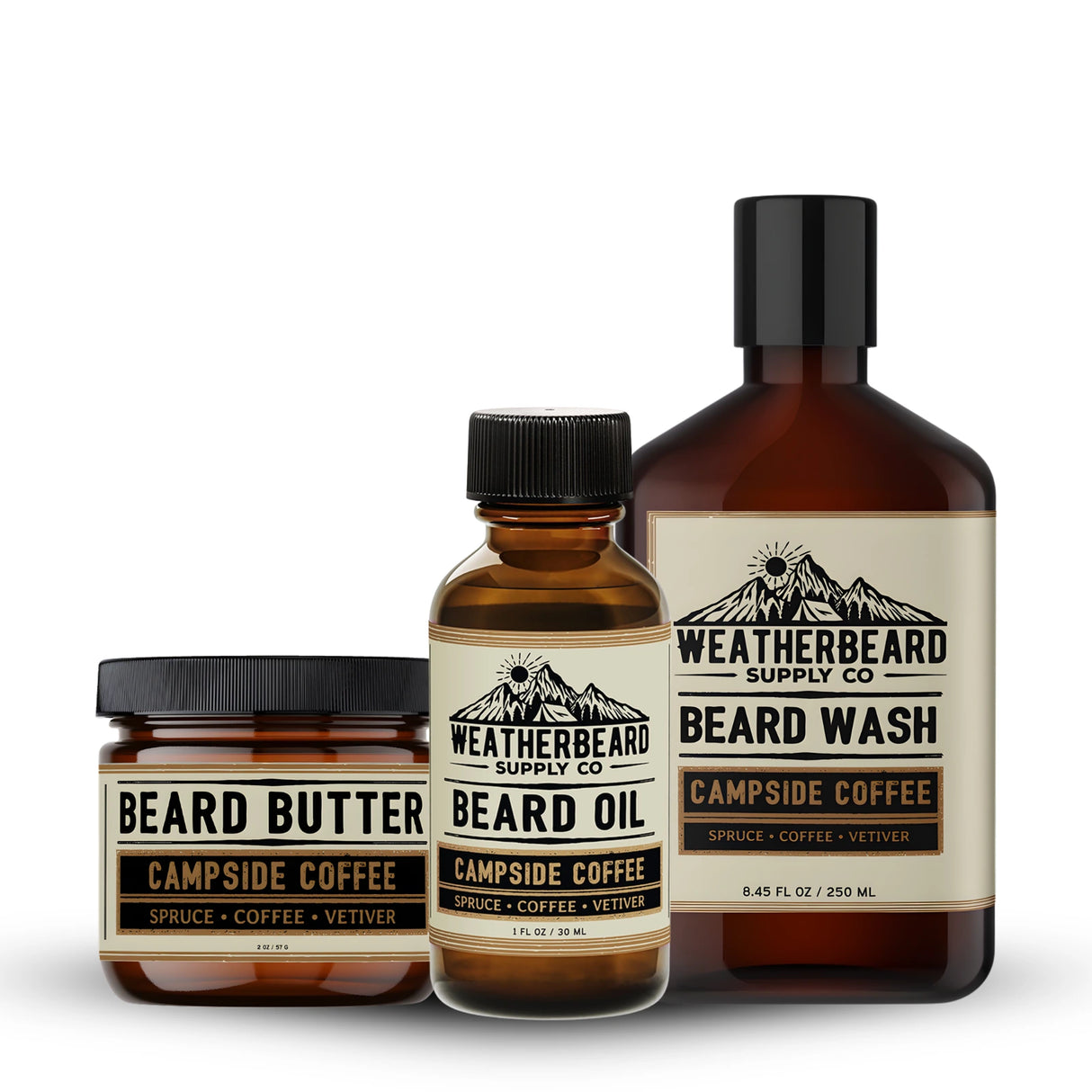 Beard Wash, Oil, & Butter Bundle