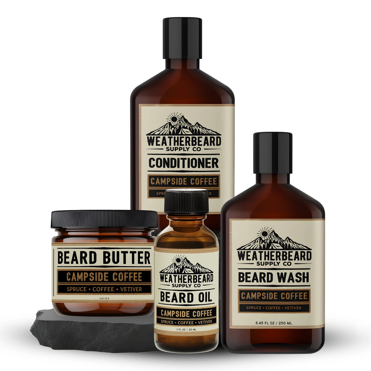 Beard Wash & Conditioner Bundle + Oil & Butter