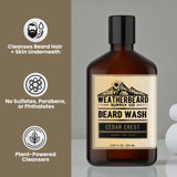 Cedar Crest Beard Wash Highlights