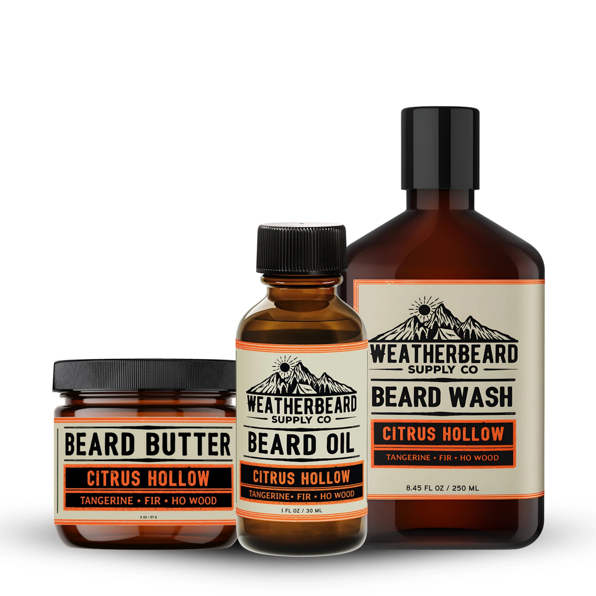 Beard Wash, Oil, & Butter Bundle