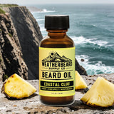 Coastal Cliff Beard Oil - Amber, Pineapple, Wintergreen