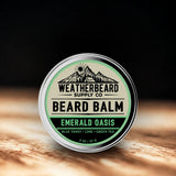 Emerald Oasis Beard Balm - Blue Tansy, Lime, Green Tea