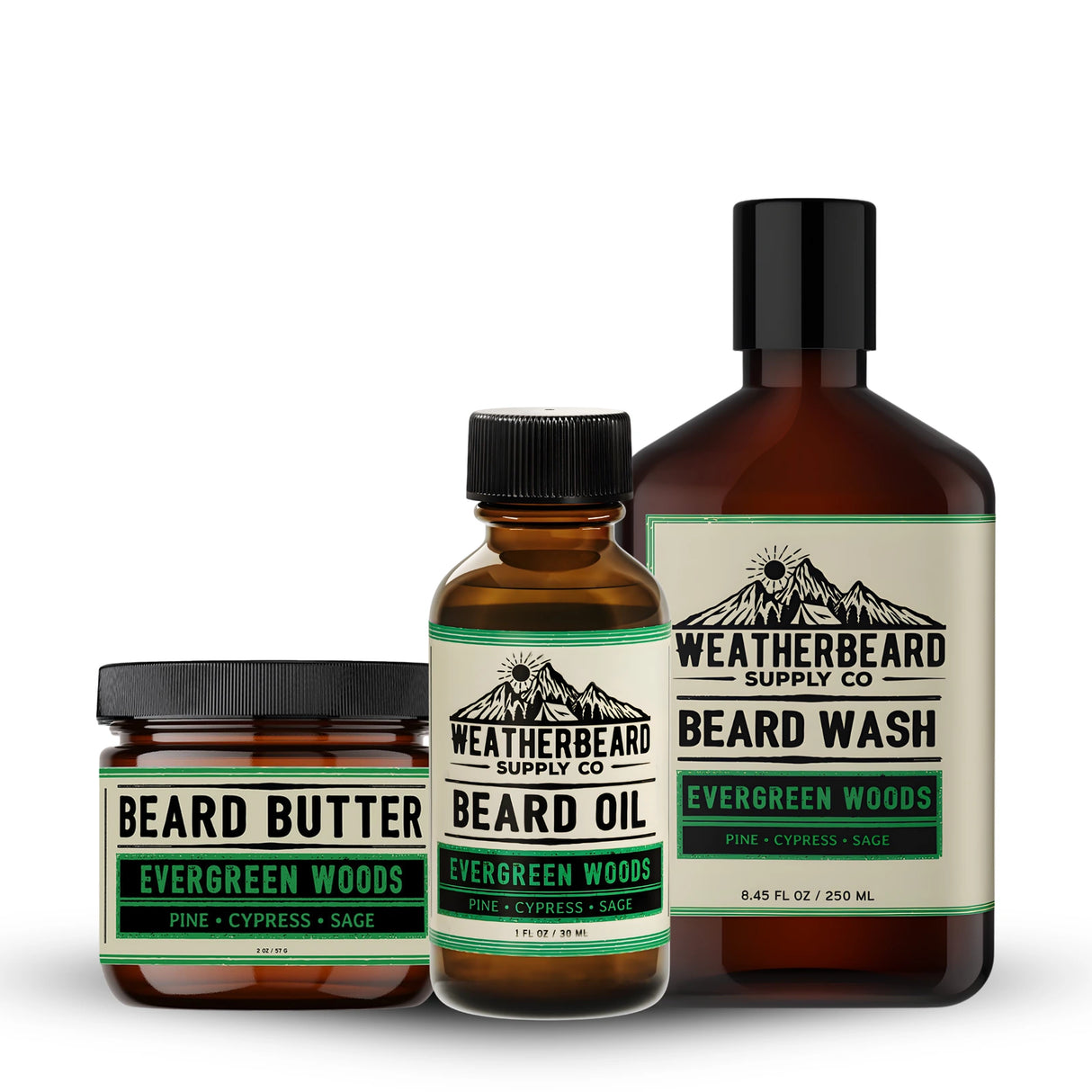Beard Wash, Oil, & Butter Bundle