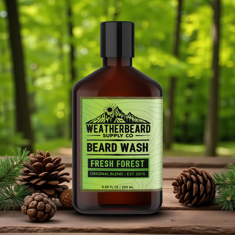 Fresh Forest Beard Wash - Pine, Cedar, Sandalwood, Tea Tree & Lavender