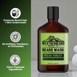 Fresh Forest Beard Wash - Pine, Cedar, Sandalwood, Tea Tree & Lavender