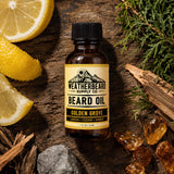Golden Grove Beard Oil - Lemon, Cedar, Amber