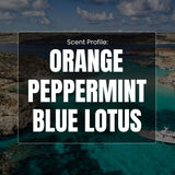 Lotus Lagoon Beard Oil - Orange, Peppermint, Blue Lotus