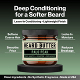 Palo Peak Beard Butter - Palo Santo, Juniper, Spearmint