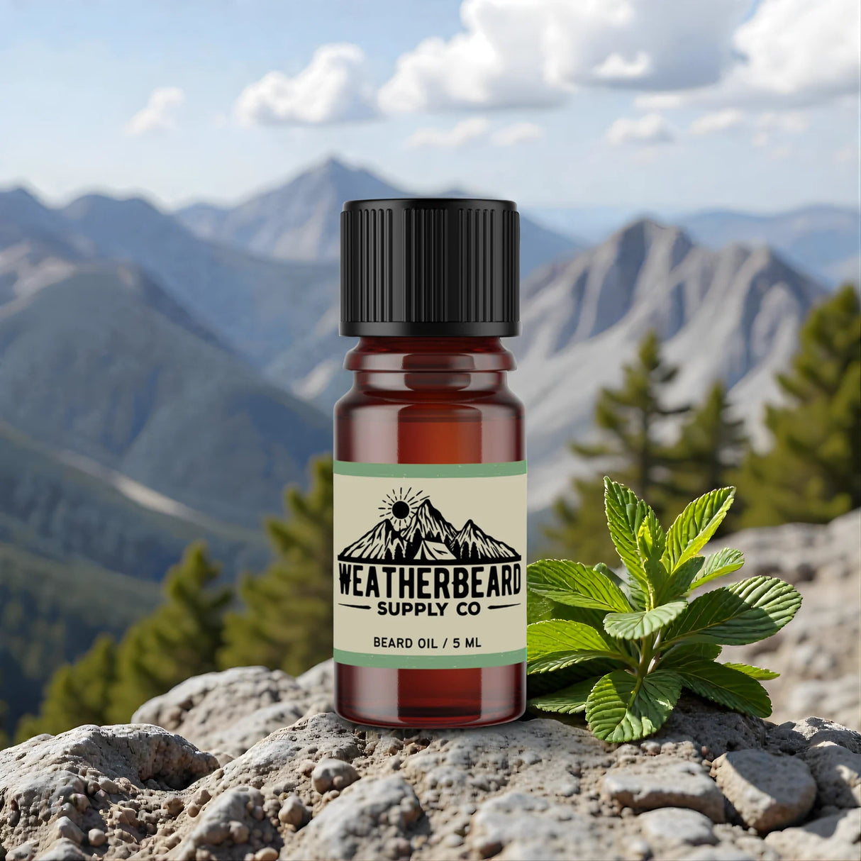 Palo Peak Beard Oil - Palo Santo, Juniper, Spearmint