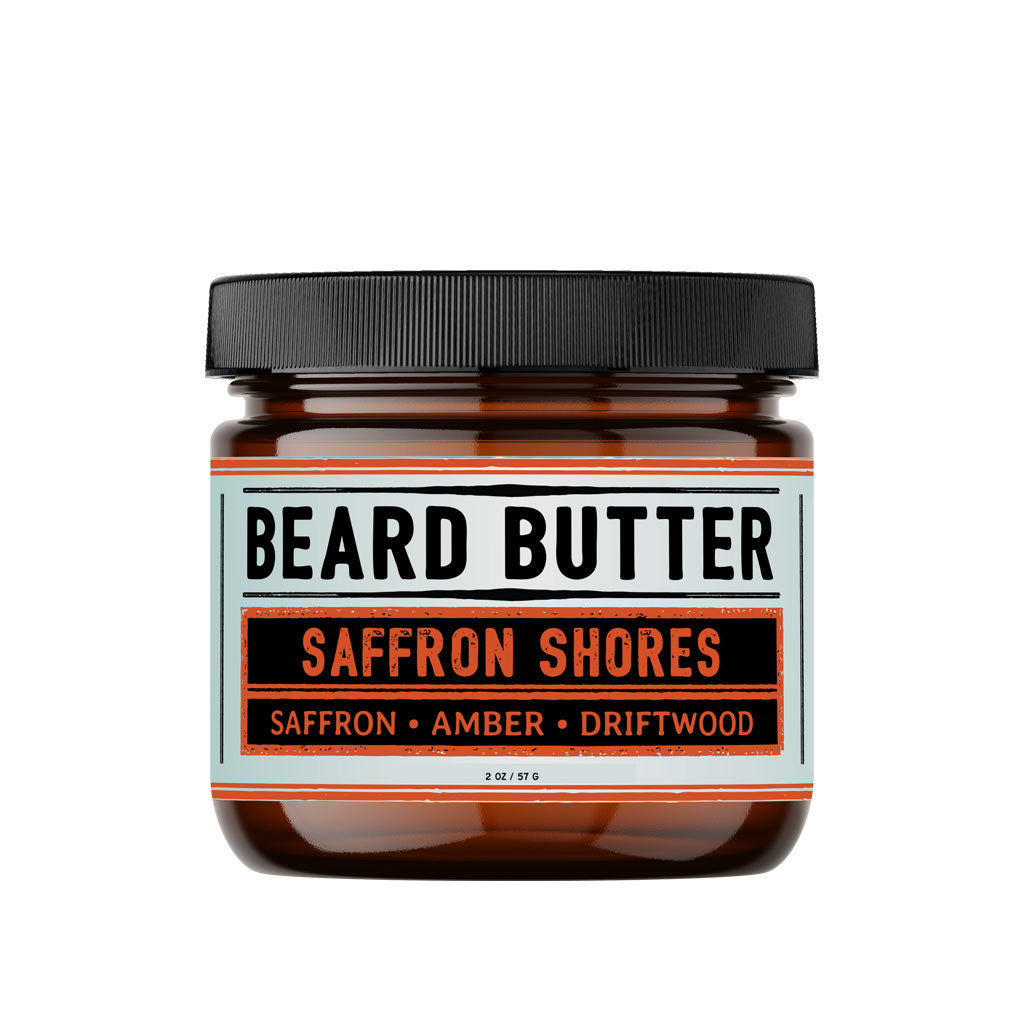 Saffron Shores Beard Butter - Saffron, Amber, Driftwood (Limited Edition)