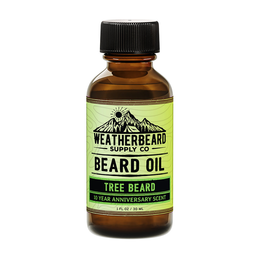 Tree Beard Natural Beard Oil – 10-Year Anniversary Blend
