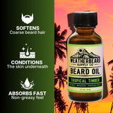 Tropical Timber Beard Oil - Hinoki, Benzoin, Passion Fruit
