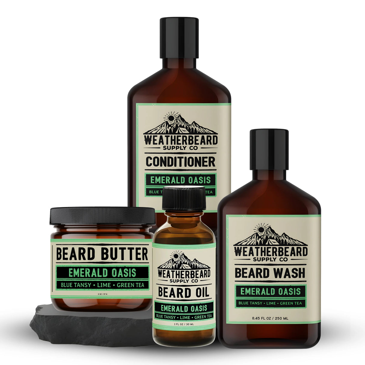 Beard Wash & Conditioner Bundle + Oil & Butter