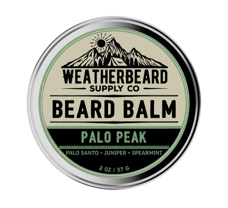 Weatherbeard Supply Co Palo Peak Beard Balm against a white background