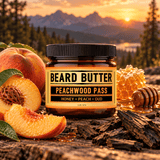 Peachwood Pass Beard Butter - Honey, Peach, Oud