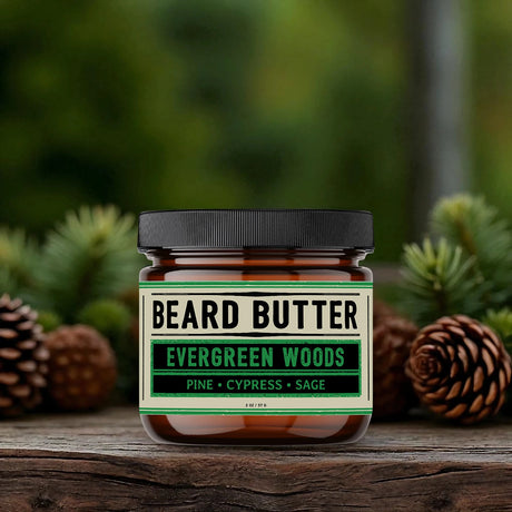 Evergreen Woods Beard Butter - Pine, Cypress, Sage