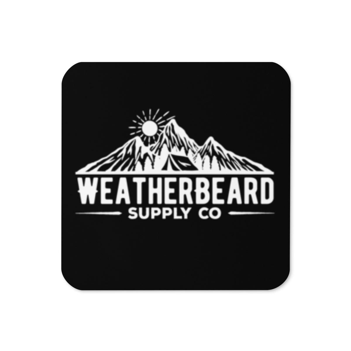 Weatherbeard Logo Coaster