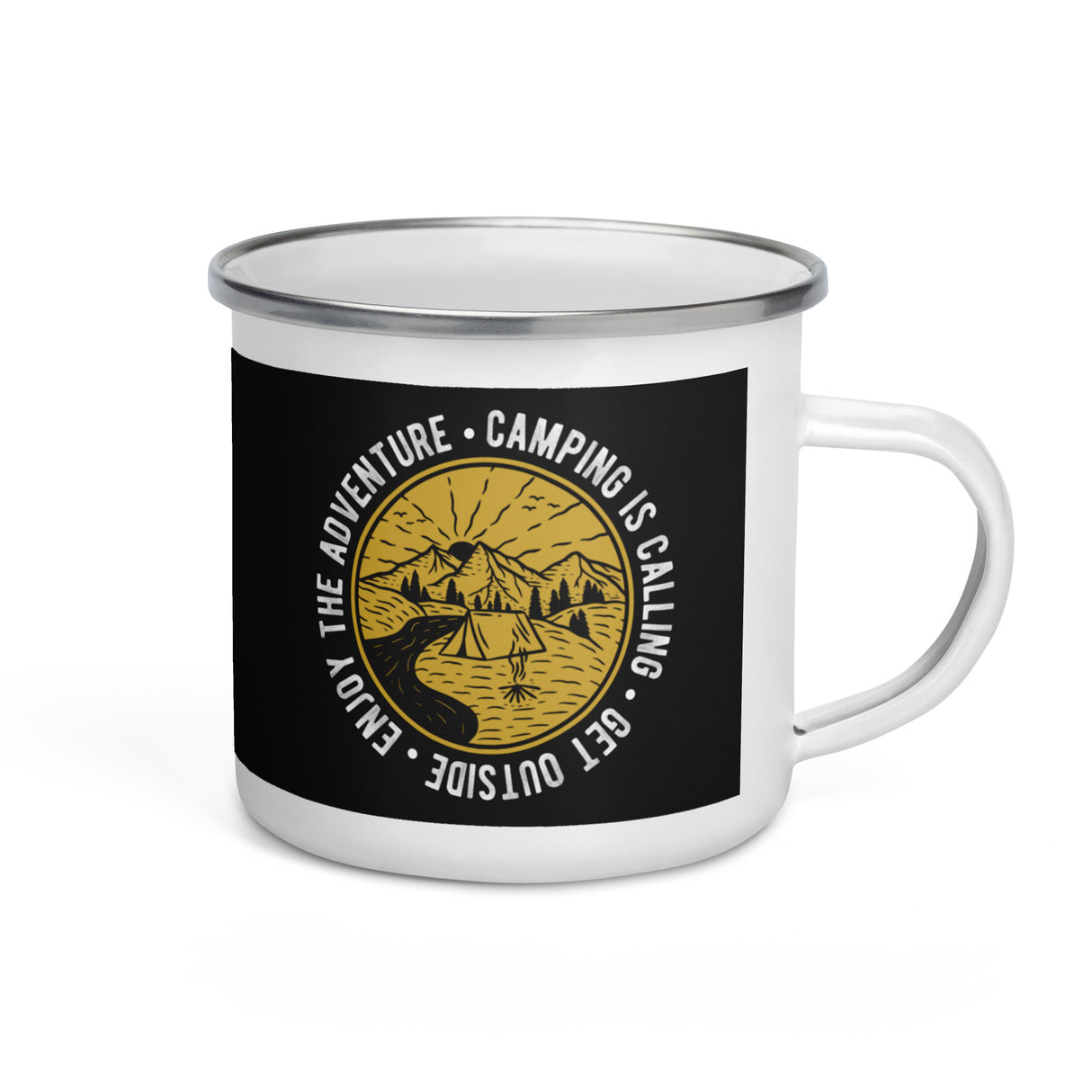 Camping Is Calling Travel Mug