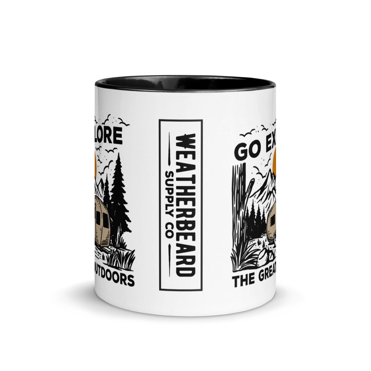 Camper In The Mountains Mug