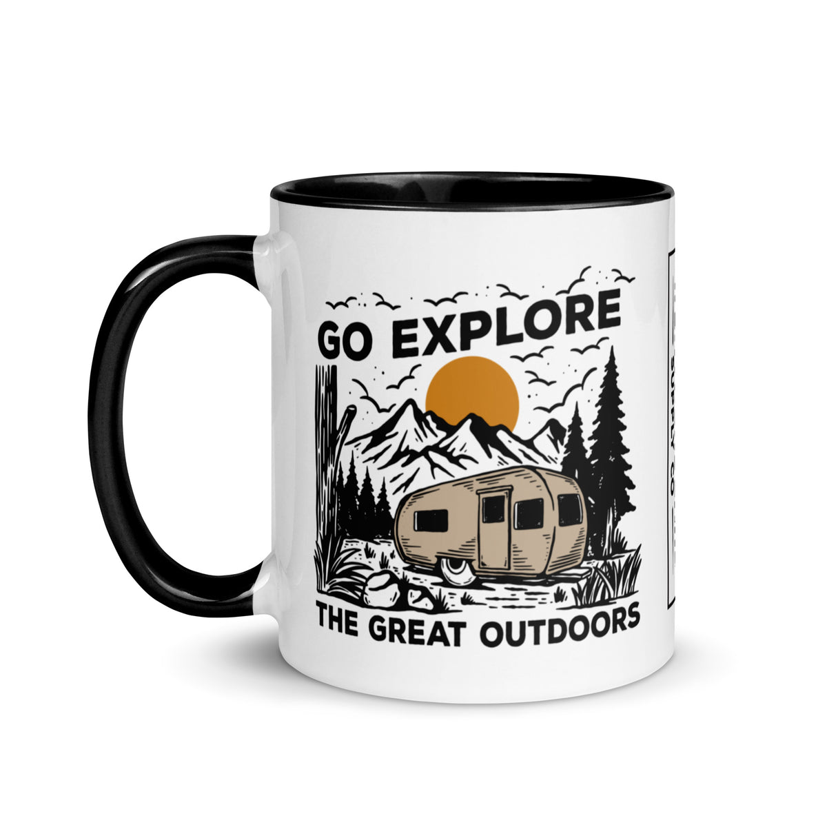Camper In The Mountains Mug