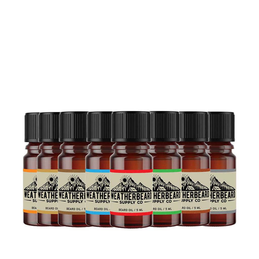 8 Piece Signature Beard Oil Sample Kit