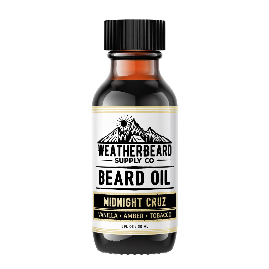 Midnight Cruz Beard Oil - WeatherBeard Supply Co - Weatherbeard